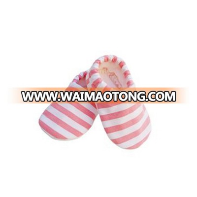 Top Quality 100% Organic Cotton Fabric Baby Booties with GOTS Certified