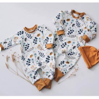 Made In India 100% Organic Cotton Baby Clothes Rompers